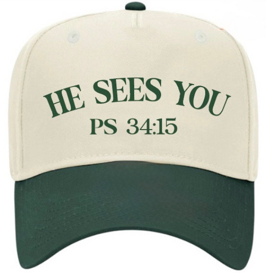 He Sees You Snapback