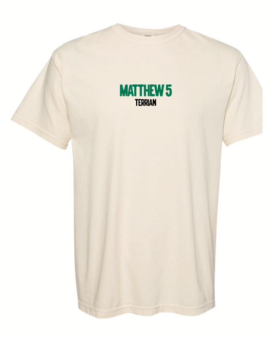 Matthew 5 Cream Tee