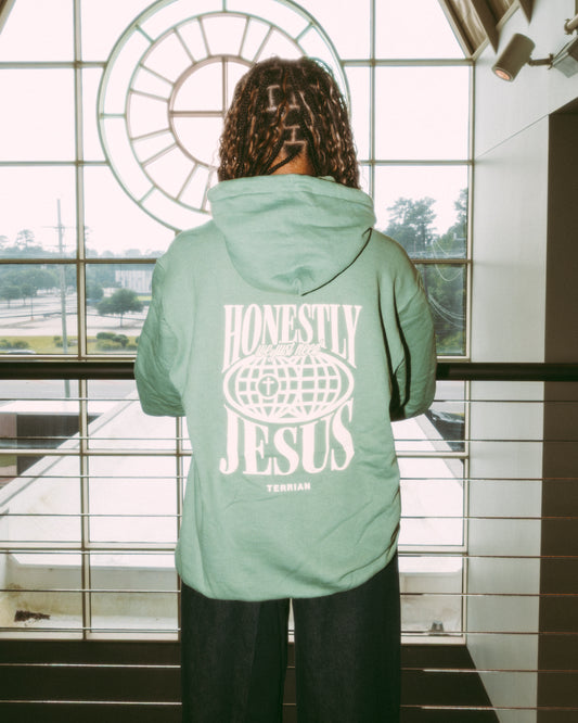 Honestly Hoodie Sage